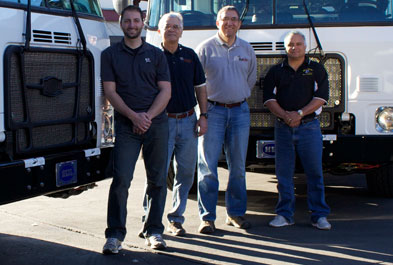 2018 Image of four MVRS owners in front of a truck