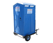 Trailer Mount Portable Toilet Rental