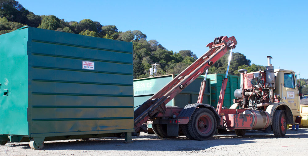 Storage Container Rental Truck