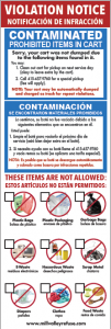 MVRS Recycle Contamination Cart Notice Thumbnail